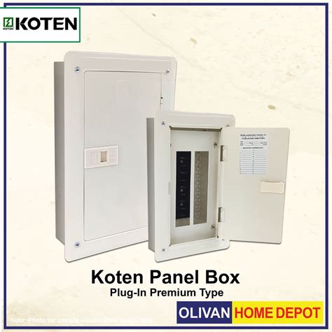 electrical panel box price philippines|koten panel board price list.